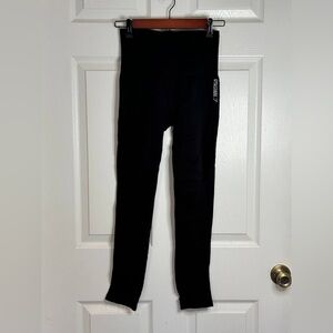 Gymshark ENERGY SEAMLESS LEGGINGS Black Size S Sport Performance High Waist